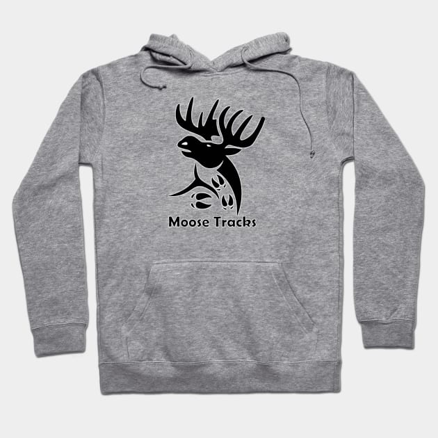 Moose Tracks Hoodie by CritterCommand